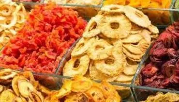  هر کیلو میوه چقدر میوه خشک می دهد؟