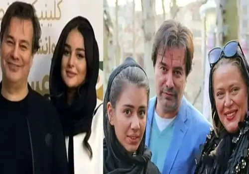 دو دختر پیمان قاسم‌خانی، یکی از بهاره رهنما و دیگری از میترا ابراهیمی؛ در یک قاب!