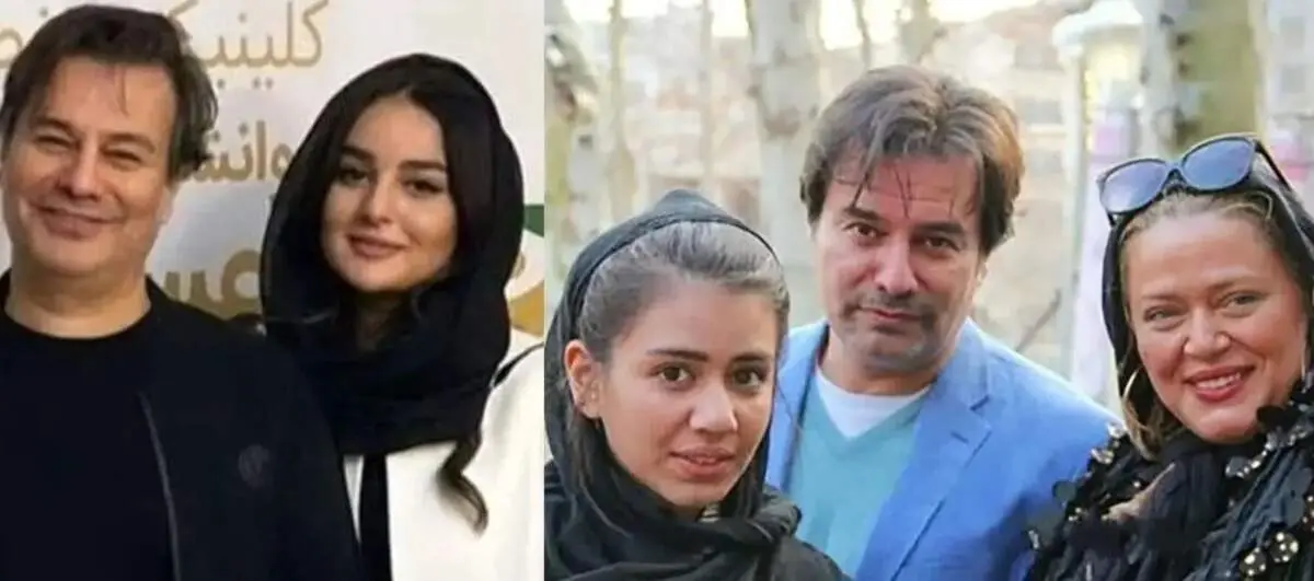 دو دختر پیمان قاسم‌خانی، یکی از بهاره رهنما و دیگری از میترا ابراهیمی؛ در یک قاب!