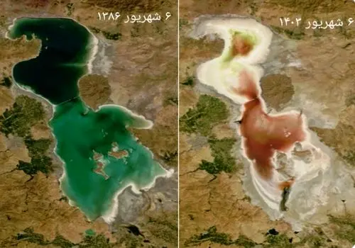 وضعیت دریاچه ارومیه بحرانی تر شد/ بدون اصلاح مدیریت آب، این دریاچه از نقشه ایران حذف می‌شود!
