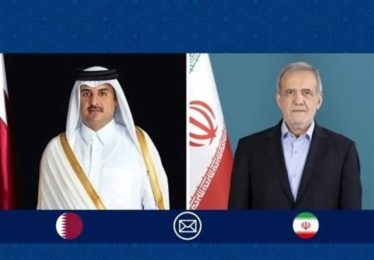 پیام رئیس جمهور به امیر قطر: برای ارتقای روابط مصمم هستیم 