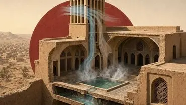 وقتی باد جای کولر را می‌گرفت؛ نبوغ معماری ایرانی در خنک‌کردن خانه‌های کویری