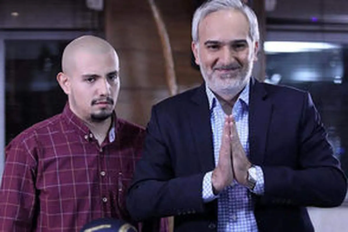 تیپ دهه شصتی بیژن بنفشه‌خواه همه را مبهوت کرد