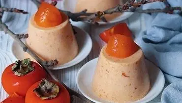 طرز تهیه پودینگ خرمالو؛ یک دسر جذاب برای یلدا