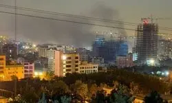 ویدیویی از حمله به مناطق مسکونی در شهرک شهید محلاتی تهران

