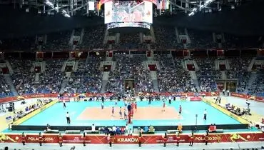 طنین ای ایران در سالن ارگو آرنای لهستان + فیلم