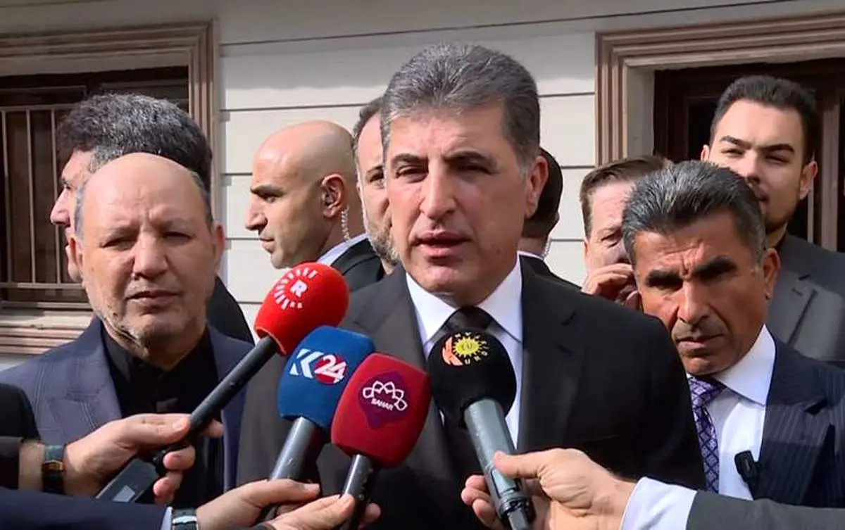 نچیروان بارزانی: اقلیم کردستان تهدیدی برای ایران نخواهد بود/ از کمک ایران برای جنگ با داعش متشکریم