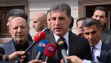 نچیروان بارزانی: اقلیم کردستان تهدیدی برای ایران نخواهد بود/ از کمک ایران برای جنگ با داعش متشکریم