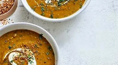 سوپ عدس و کدو؛ ساده، سالم و متفاوت
