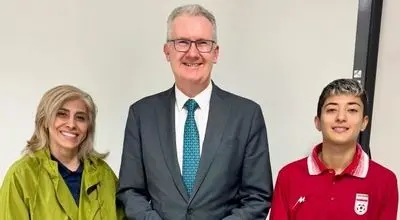 ملاقات وزیر مهاجرت استرالیا با ۲ بازیکن ایرانی دیگر + عکس