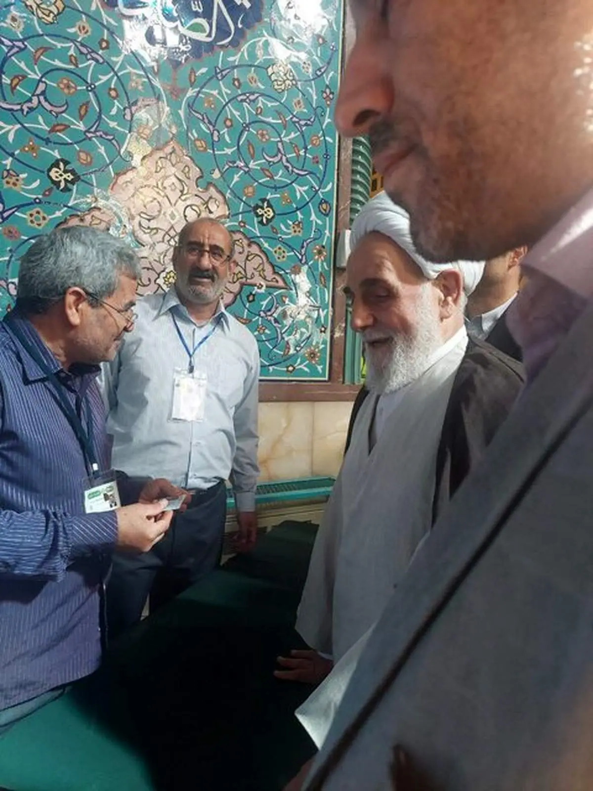 ناطقنوری در انتخابات شرکت کرد