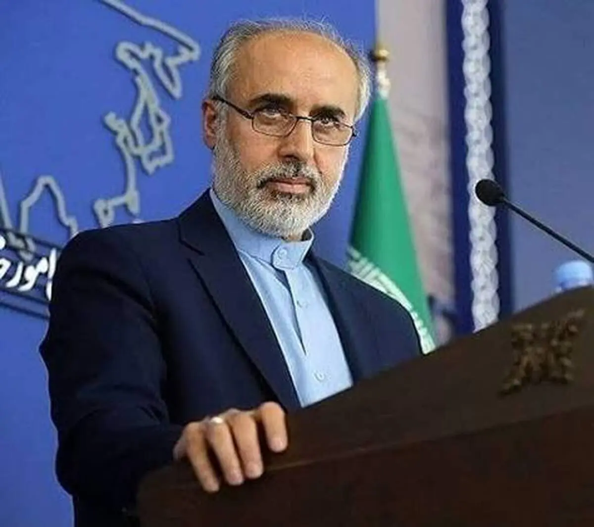 واکنش قاطع ناصر کنعانی به اظهارات نخست‌وزیر انگلیس درباره برنامه هسته‌ای ایران