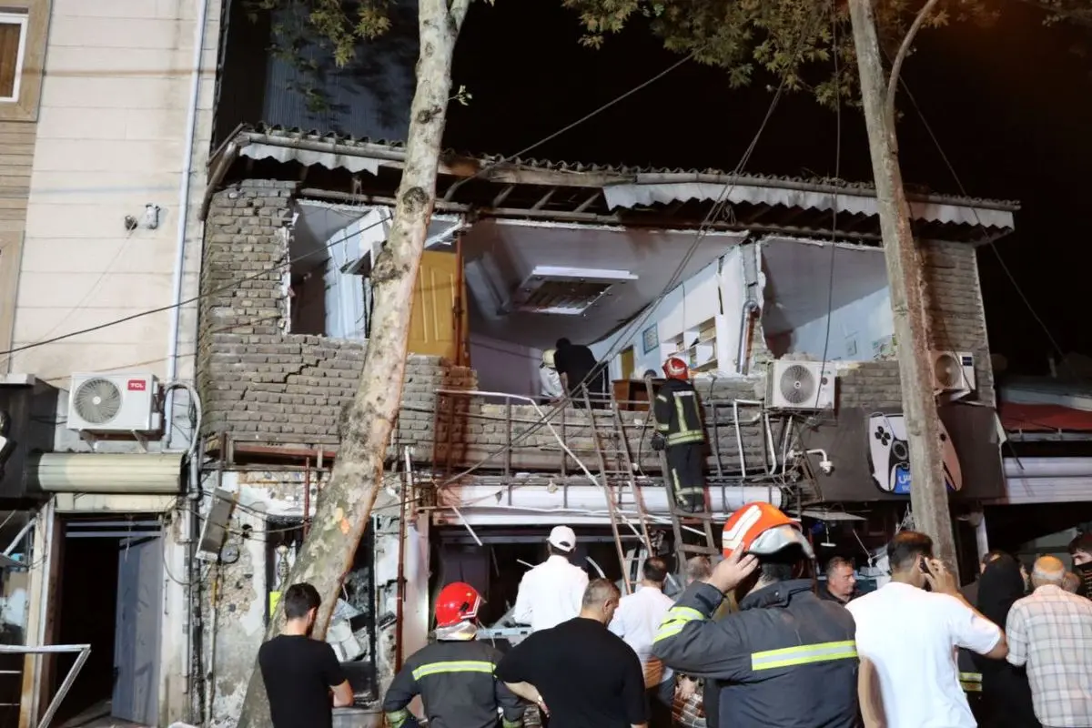 افزایش شمار مصدومان انفجار خیابان باهنر رشت به ۱۹ تن