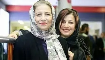 مادر و دختر محبوب سینمای ایران در یک قاب +عکس