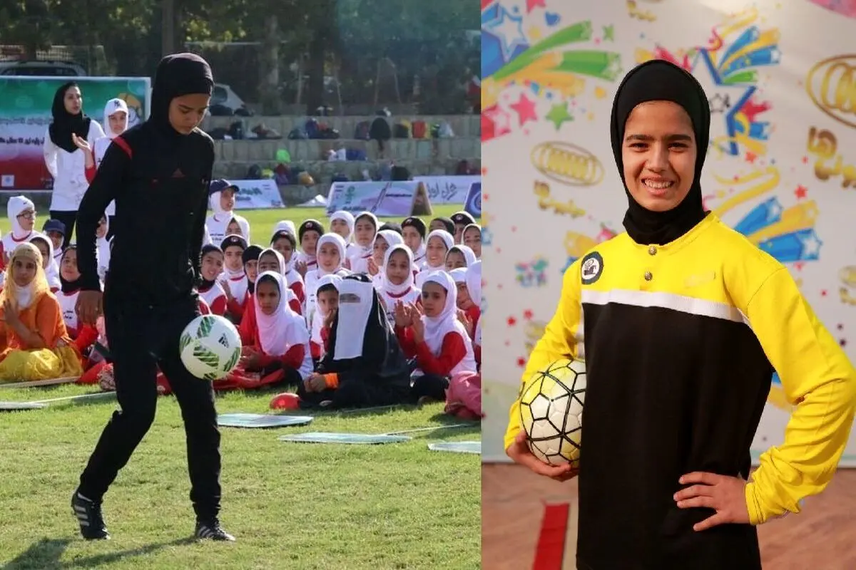 شکستن رکورد جهانی یک آمریکایی توسط دختر ایرانی!+ فیلم