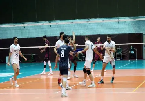 تیم ملی والیبال ایران در دیداری دوستانه، قطر را از پیش رو برداشت