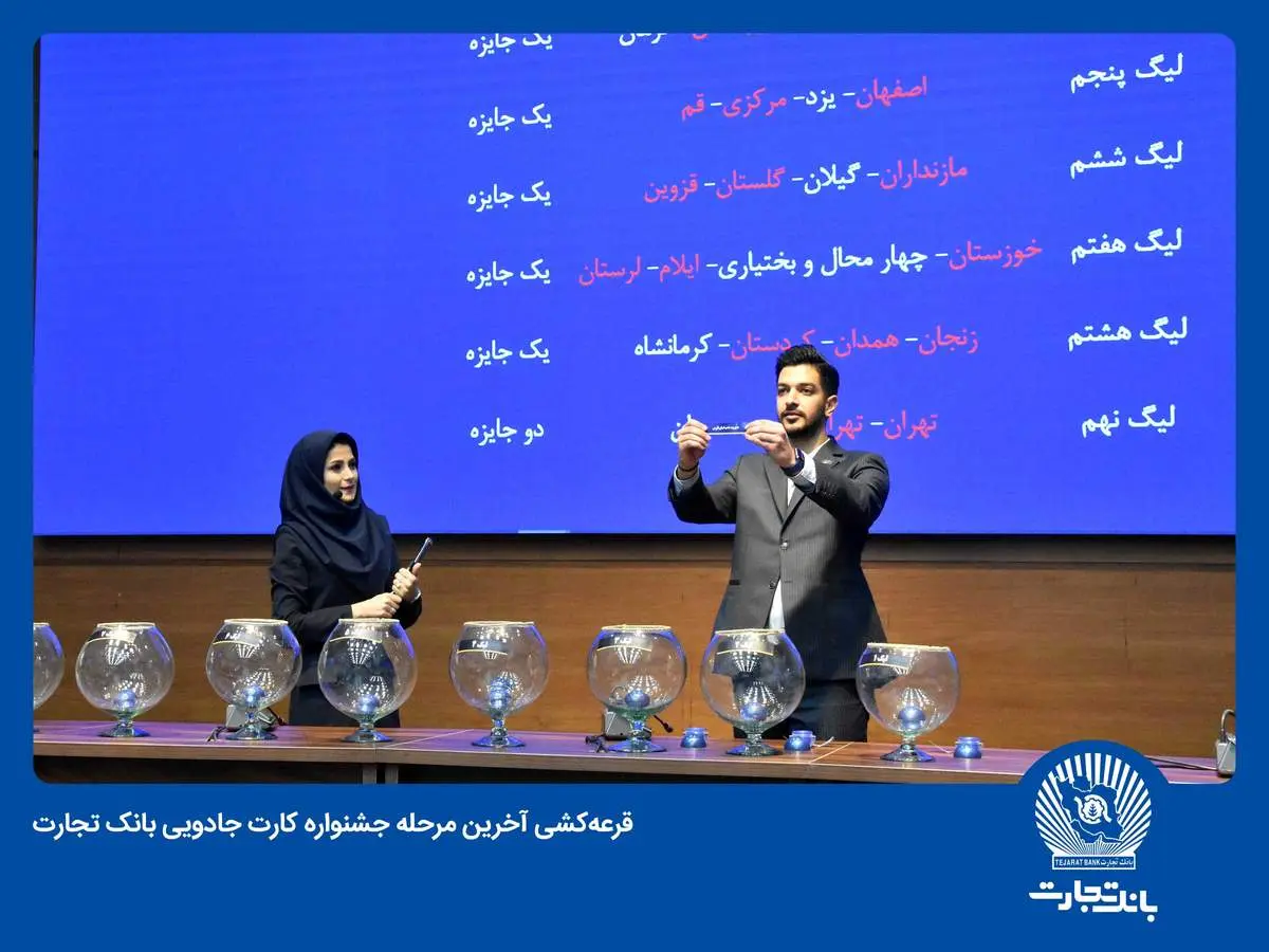 برندگان آخرین مرحله قرعهکشی جشنواره کارت جادویی بانک تجارت مشخص شدند