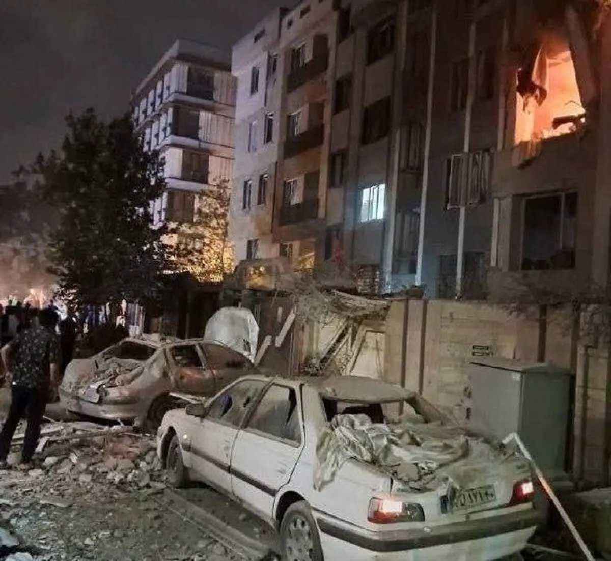 تصاویر جدیدی از محل‌های اصابت منتشر شد

