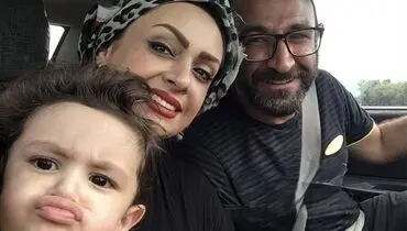 عکسی دیدنی از اوس موسی پایتخت در کنار دختر و همسرش!