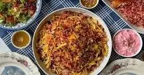 طرز تهیه لبو پلوی مجلسی