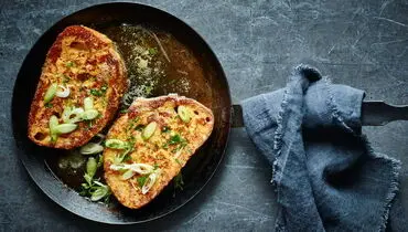 طرز تهیه تست فرانسوی خوشمزه