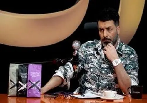 رپر گروه زدبازی کنار بچه‌های هلال احمر چای نوشید + عکس