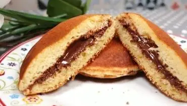 طرز تهیه پنکیک دوریاکی ژاپنی بدون نیاز به فر + فیلم / روش پخت پنکیک نرم و لطیف ژاپنی