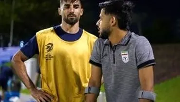 مهدی قایدی دست به عصا شد!/عکس