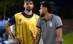مهدی قایدی دست به عصا شد!/عکس