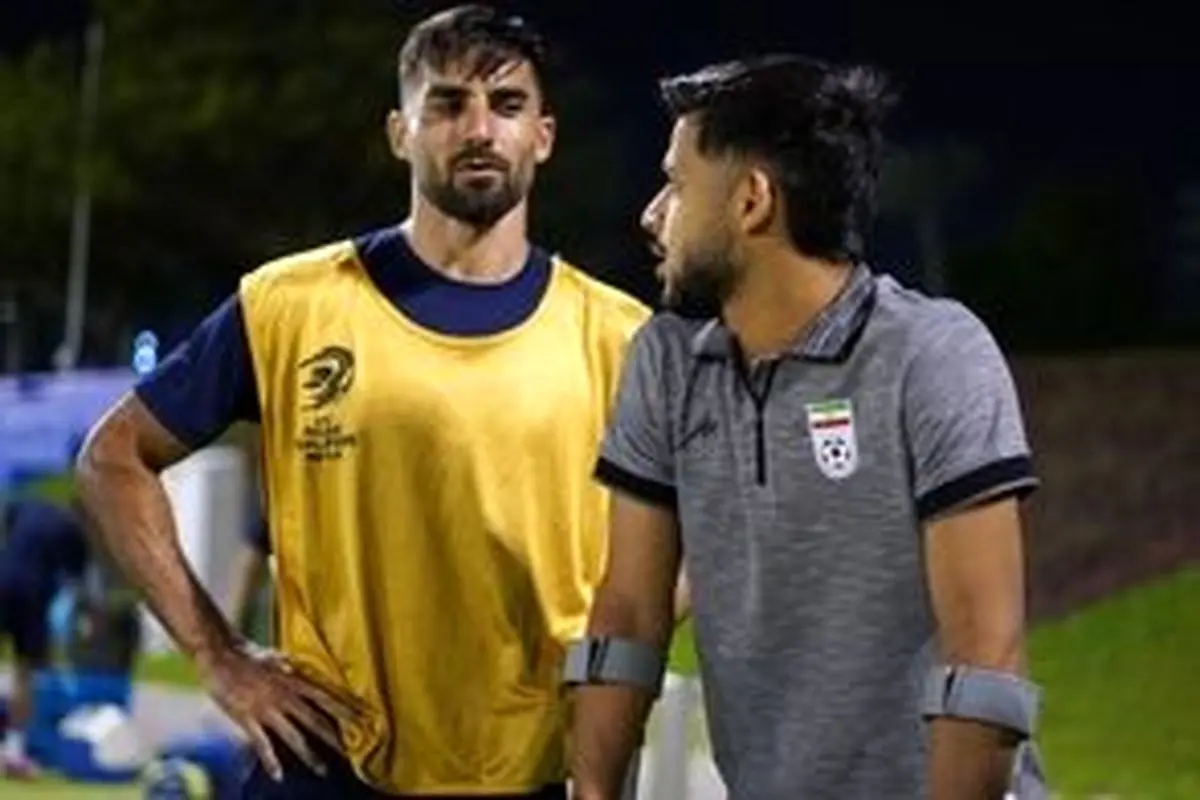 مهدی قایدی دست به عصا شد!/عکس