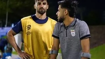 مهدی قایدی دست به عصا شد!/عکس
