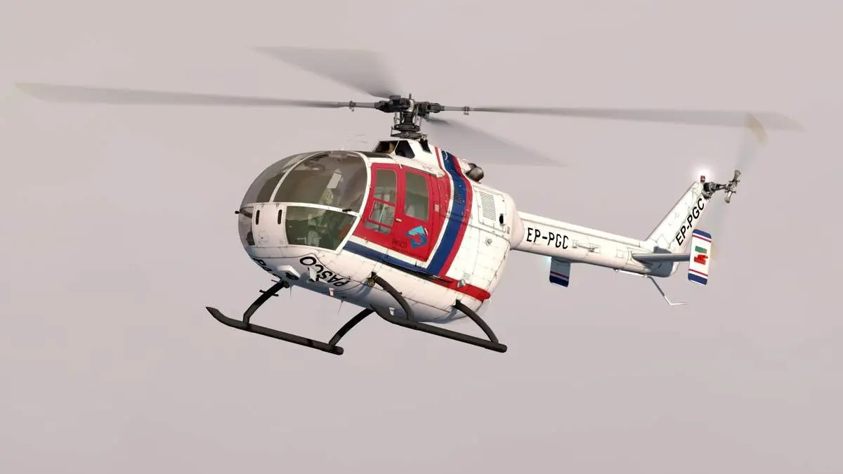 ویدیویی از قدرت مانورپذیری هلی کوپتر BO-105 روسی که به ایران اعزام شده است+ فیلم