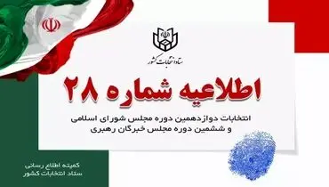 اطلاعیه جدید ستاد انتخابات کشور منتشر شد+جزئیات