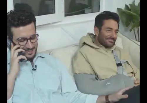 وقتی رضا گلزار باعث شد امیرحسین قیاسی پز بدهد!ببینید