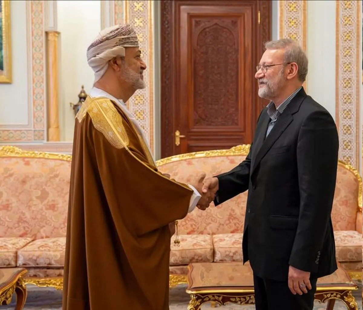 جزئیات گفت‌وگوی لاریجانی و پادشاه عمان منتشر شد