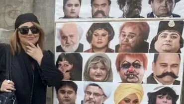 بهنوش بختیاری با دیدن عکس‌های عروسی اکبر عبدی دلتنگ شد!