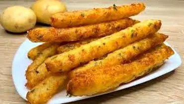 طرز تهیه سیب زمینی کریسپی رژیمی خوشمزه
