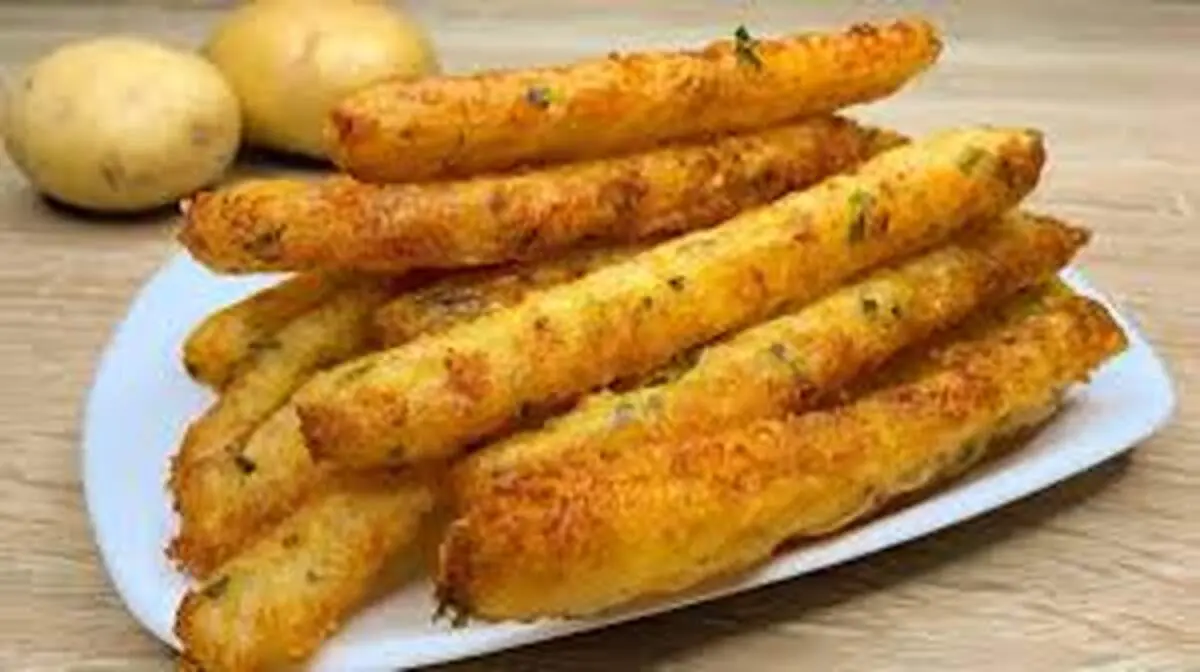 طرز تهیه سیب زمینی کریسپی رژیمی خوشمزه
