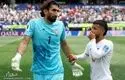 عکس عجیب بیرانوند و قایدی بعد از بازی با بلژیک / ماجرای تعویض لباس قایدی با بازیکن بلژیک
