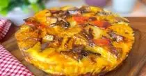 طرز تهیه لذیذترین تورتیلای پاییزی، یک شام سبک و عالی+ فیلم / دستور پخت تورتیلای سیب زمینی با سبزیجات