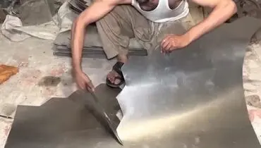 کارگاه تولیدی جالب در پاکستان+ فیلم