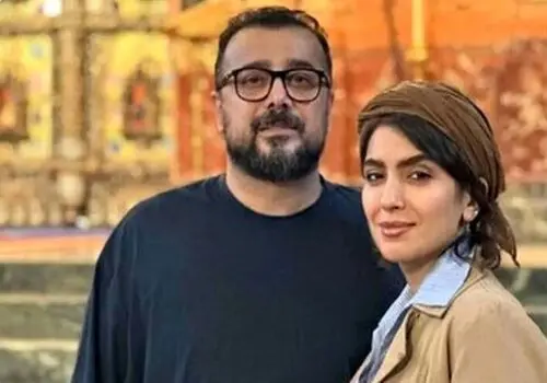 جدیدترین عکس سپند امیرسلیمانی، مونا کرمی و پسرشان!
