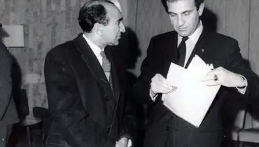 تصویر دیده نشده  از مراسم عقد اردشیر زاهدی و شهناز، دختر بزرگ محمدرضا پهلوی؛ سال 1336