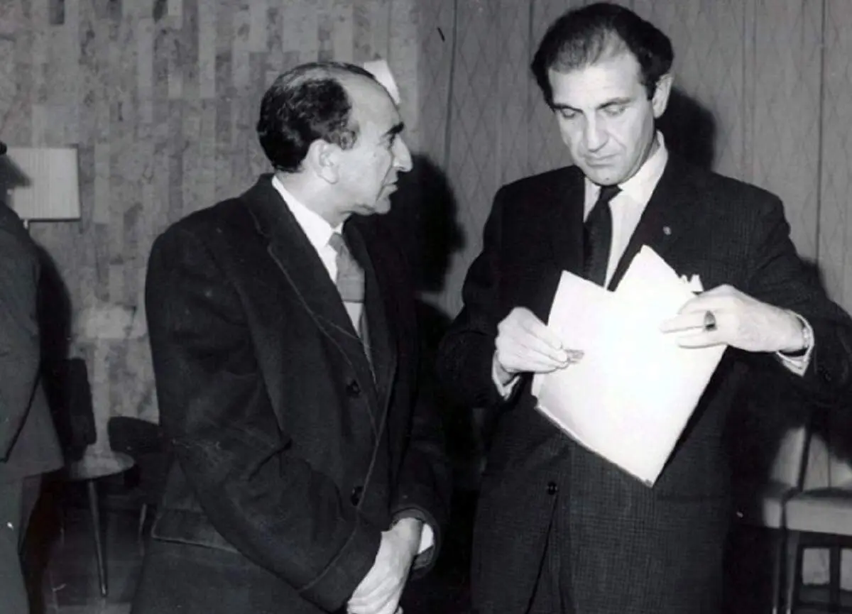 تصویر دیده نشده  از مراسم عقد اردشیر زاهدی و شهناز، دختر بزرگ محمدرضا پهلوی؛ سال 1336