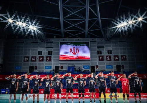 تیم ملی والیبال ایران در دیداری دوستانه، قطر را از پیش رو برداشت