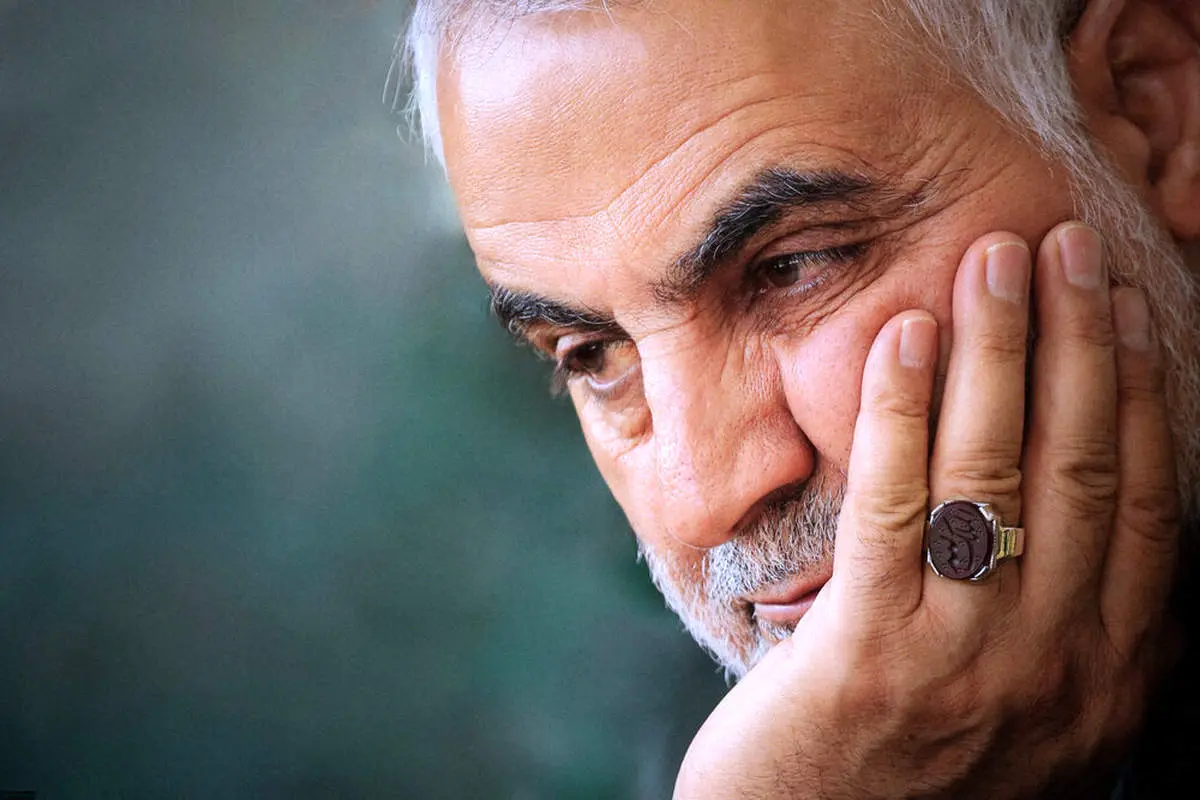 قابی متفاوت از شجاعت بی نظیر سردار شهید سلیمانی در سوریه + عکس