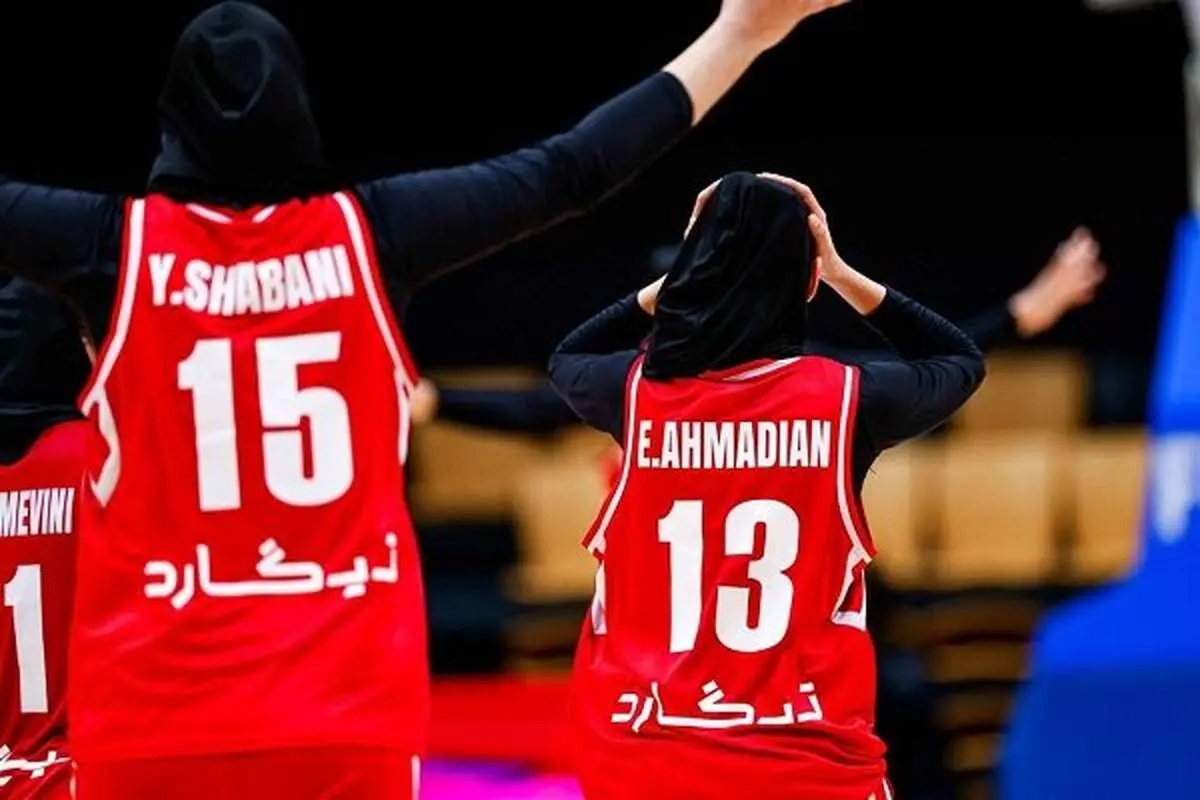 از دست رفتن قهرمانی دختران بسکتبال به خاطر یک اختلاف امتیاز