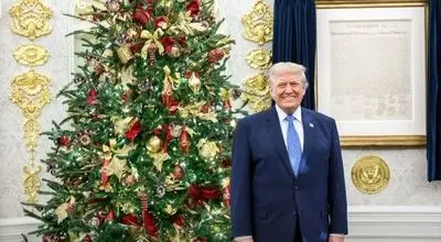 «کریسمس ۲۰۲۵ در کاخ سفید؛ خانه‌ای که دل در آن آرام می‌گیرد»+عکس