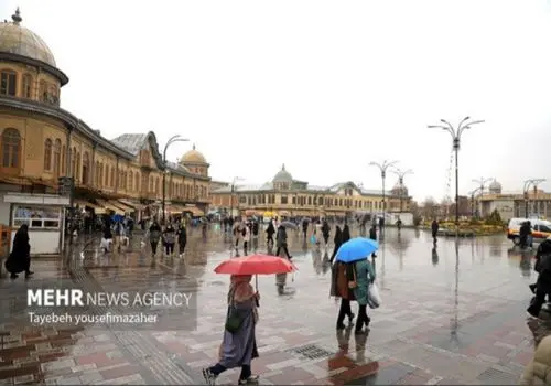 هشدار هواشناسی: باران و باد شدید ۹ استان را فرا می‌گیرد / کاهش دما در شمال شرق 