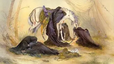عزاداری ظهر عاشورا در تکیه تجریش تهران محرم ۱۴۰۵+فیلم